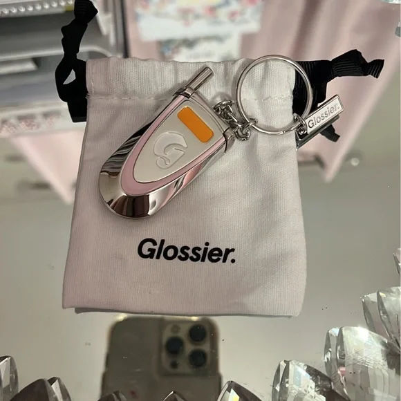 Glossier LA Exclusive Cell Phone Key Chain- Exclusive Merch - Picture 2 of 3